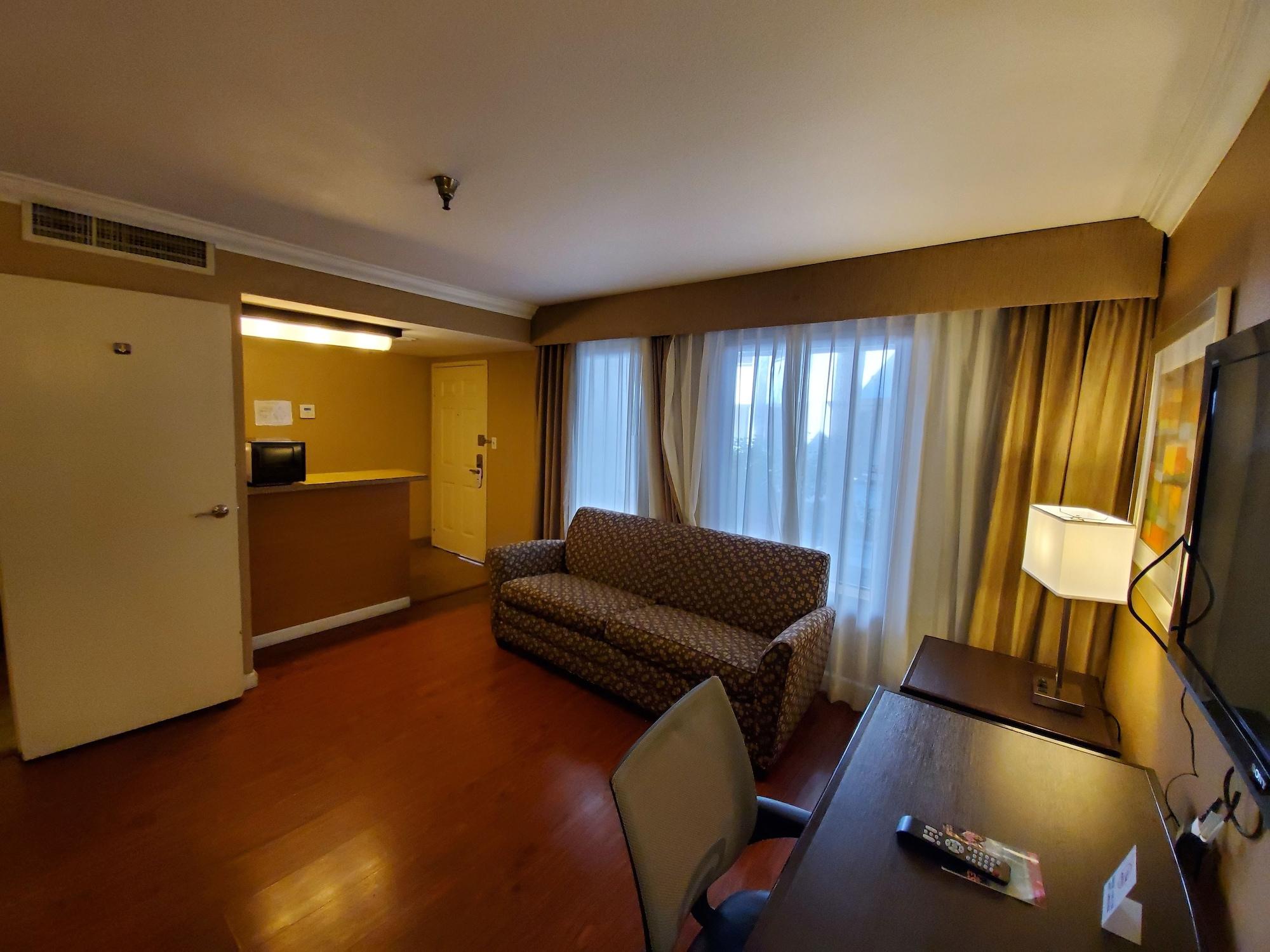 Hotel D'Lins Ontario Airport Bagian luar foto